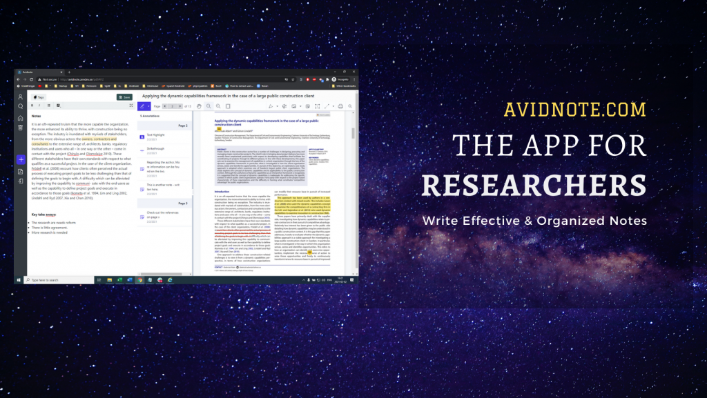Seminar on using AI for researchers in Norway - Avidnote