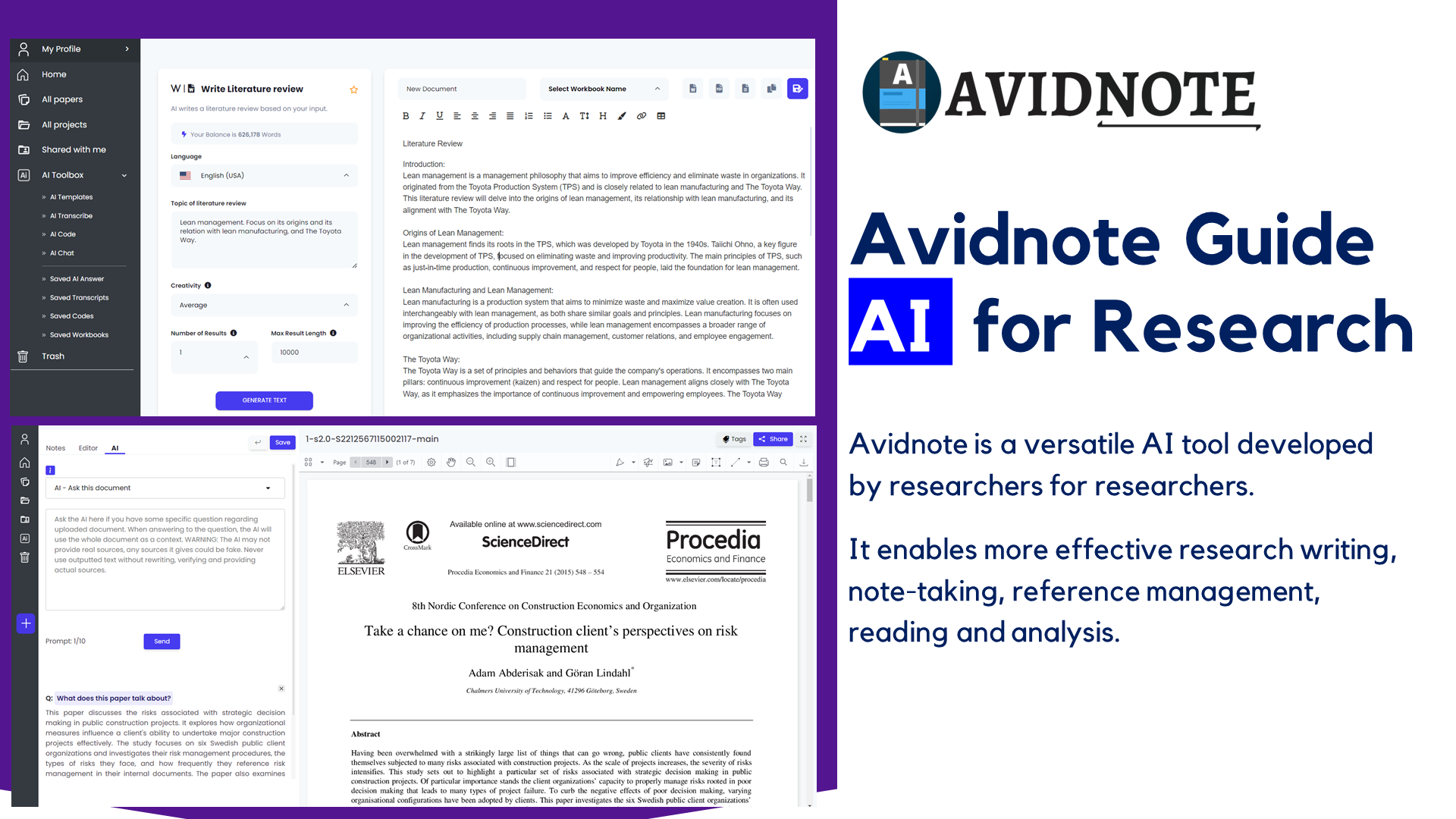 AI Guide for Research